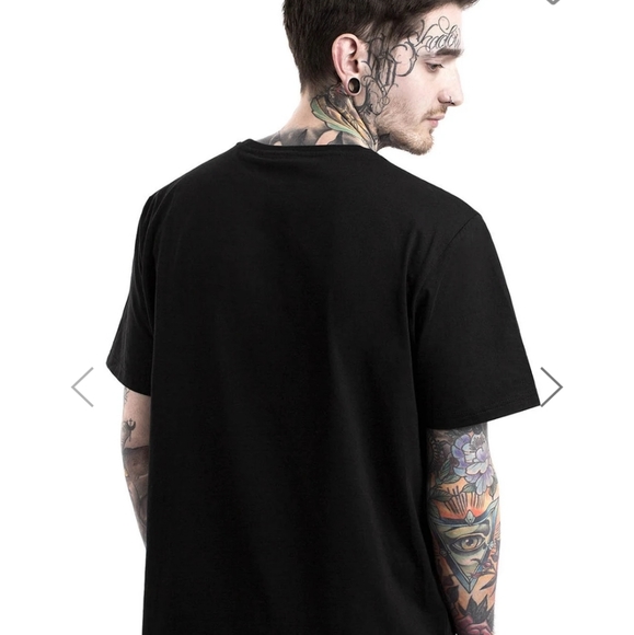 NWT!🛸 Killstar - Goals Unisex T-Shirt Black - Picture 2 of 3